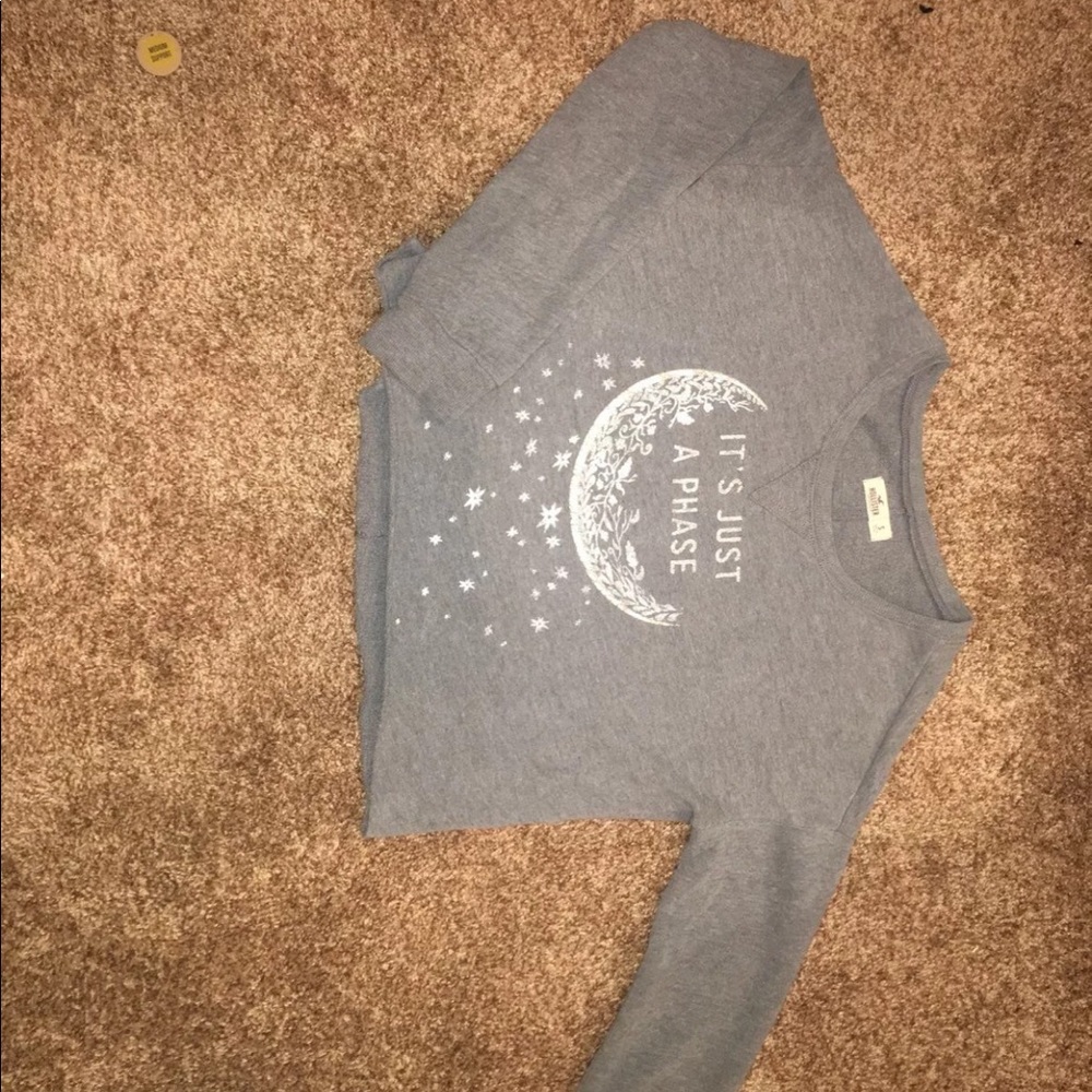 Long sleeve crop top